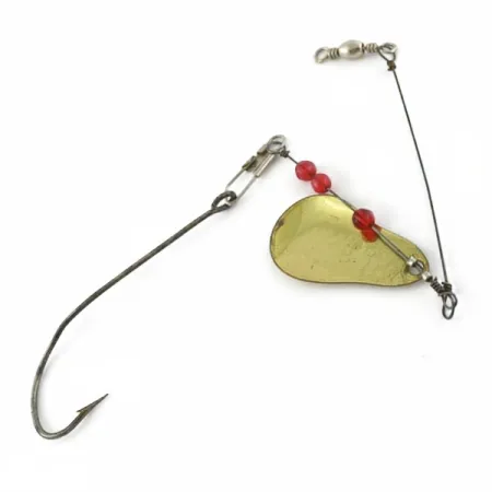 Mille Lacs Lake Spinner Free-Spin Natural 62, 3.5g, Ottone, Cucchiaino Rotante #23936