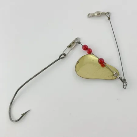 Mille Lacs Lake Spinner Free-Spin Natural 62, 3.5g, Ottone, Cucchiaino Rotante #23936