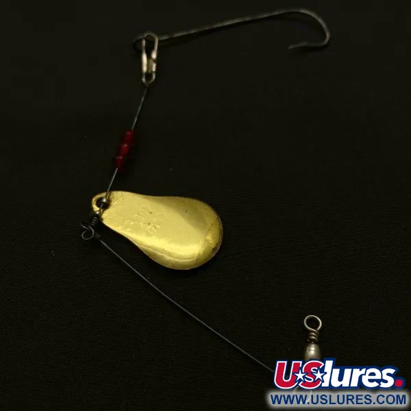 Mille Lacs Lake Spinner Free-Spin Natural 62, 3.5g, Ottone, Cucchiaino Rotante #23936