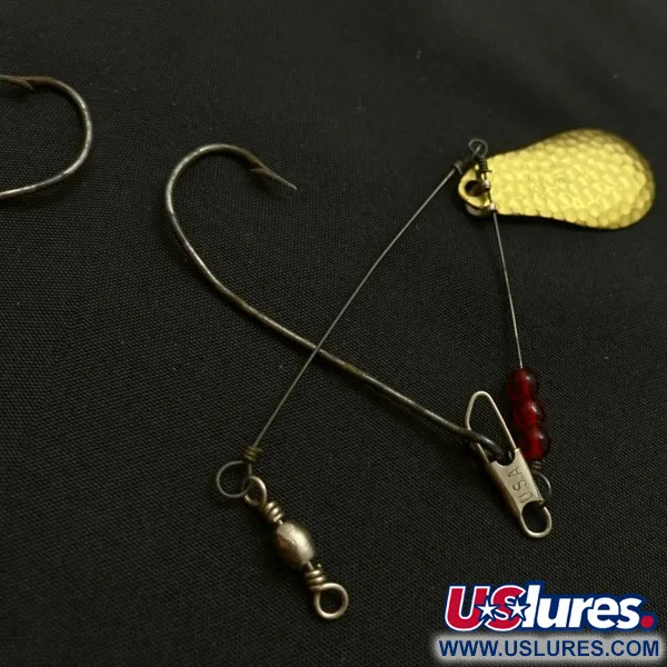 Mille Lacs Lake Spinner Free-Spin Natural 62, 3.5g, Ottone, Cucchiaino Rotante #23936