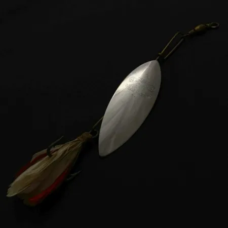 4 Bros 4 Brothers Willow Leaf, 14g Nichel/Rosso, Cucchiaino Rotante #23937