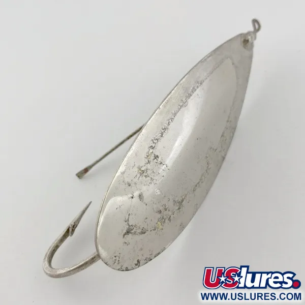 Johnson Silver Minnow Weedless, Nichel 28g, Cucchiaino Ondulante #23943