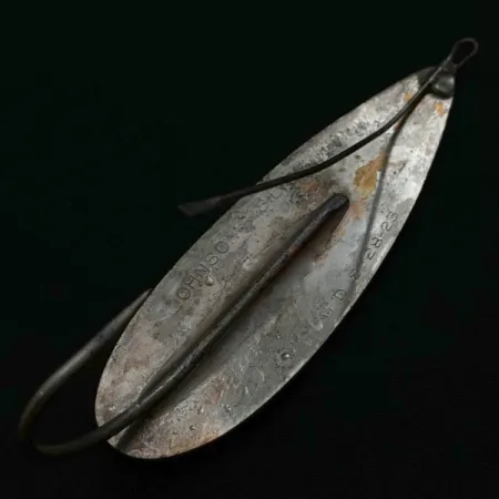 Johnson Silver Minnow Weedless, Nichel 28g, Cucchiaino Ondulante #23943