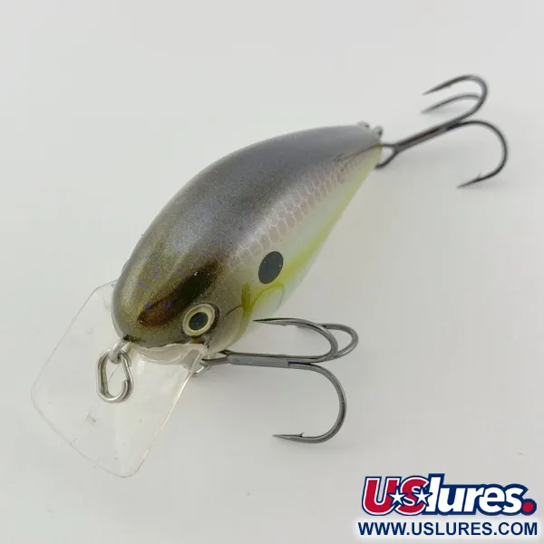 Strike King KVD 1.5, 12g, Olive Sexy Shad, Crankbait Squarebill Silenzioso #23947