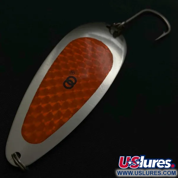 Grassl's Double OO Bayfield Brute, 31g Nichel Arancio, Cucchiaino Ondulante #23962