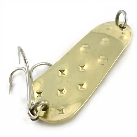 Luhr Jensen Alpena Diamond, 14g, nichel/verde, Ondulante #23966