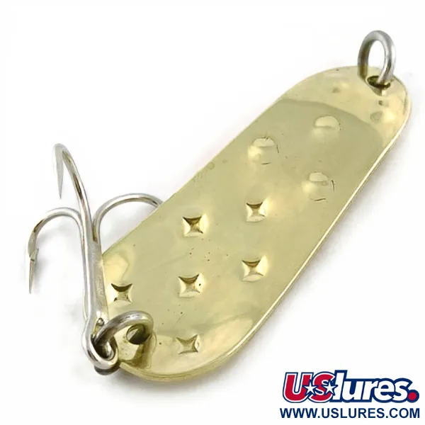 Luhr Jensen Alpena Diamond, 14g, nichel/verde, Ondulante #23966