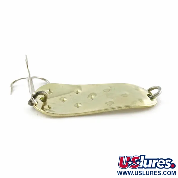 Luhr Jensen Alpena Diamond, 14g, nichel/verde, Ondulante #23966