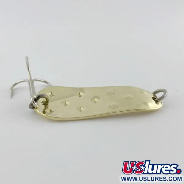 Luhr Jensen Alpena Diamond, 14g, nichel/verde, Ondulante #23966