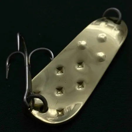 Luhr Jensen Alpena Diamond, 14g, nichel/verde, Ondulante #23966