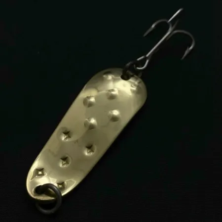 Luhr Jensen Alpena Diamond, 14g, nichel/verde, Ondulante #23966