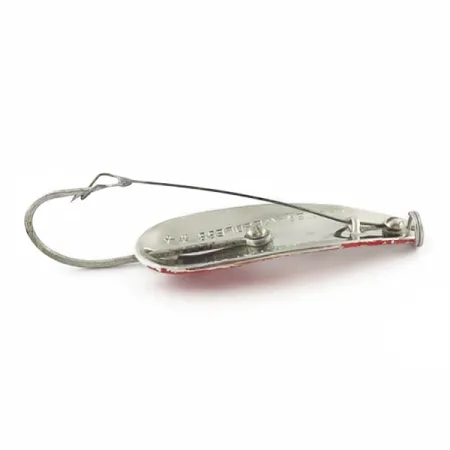 Master Weedless Lotta Junior, 12g, Rosso e Bianco, Cucchiaino Ondulante #23969