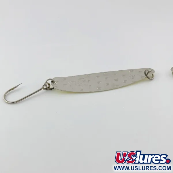 Luhr Jensen Flutter Spoon 35, Argento 7g, Cucchiaino ondulante #23981