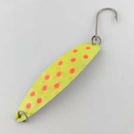 Luhr Jensen Flutter Spoon 35, Argento 7g, Cucchiaino ondulante #23981