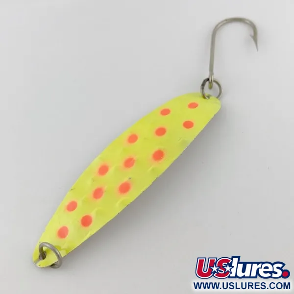 Luhr Jensen Flutter Spoon 35, Argento 7g, Cucchiaino ondulante #23981