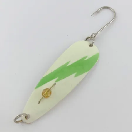 Red Eye Evil Eye Glow, 6g Nichel/Bianco Fluorescente, Ondulante #23986