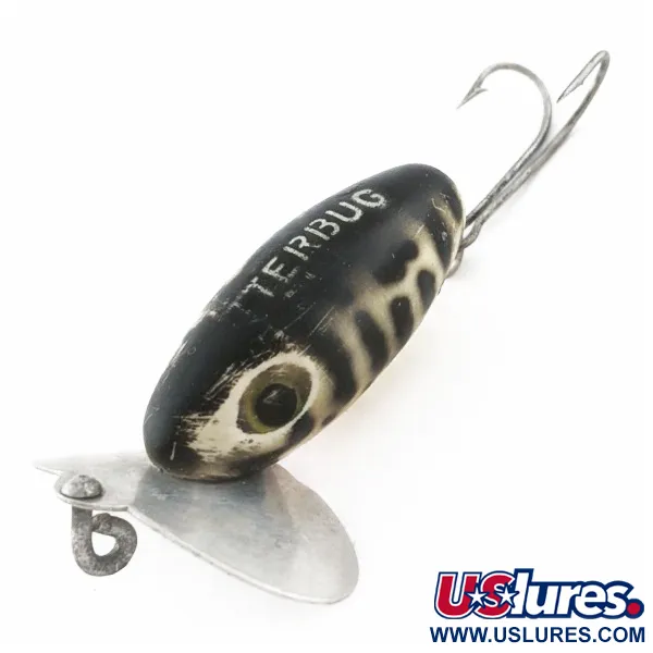 Fred Arbogast Jitterbug, 4g, Crema a Macchie Nere, Esca Topwater #23993