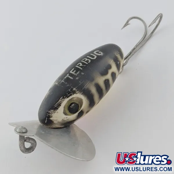 Fred Arbogast Jitterbug, 4g, Crema a Macchie Nere, Esca Topwater #23993