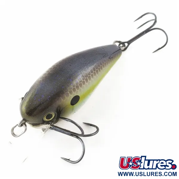 Strike King KVD 1.5, Olive Sexy Shad 12g, Crankbait silent #23995