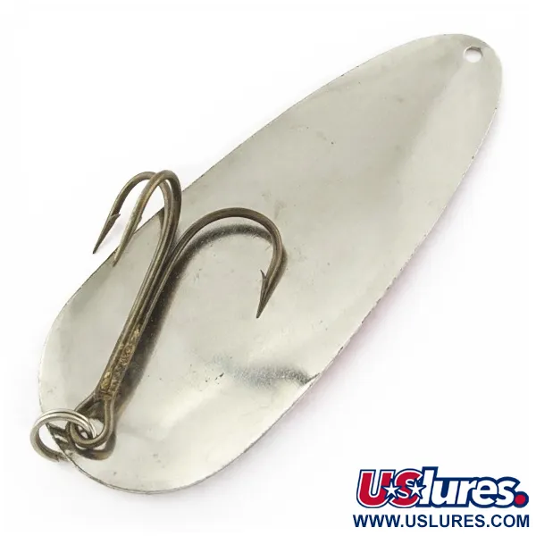 Lindy Gator, 45g, rosso/bianco/nickel, Cucchiaino Ondulante #24009