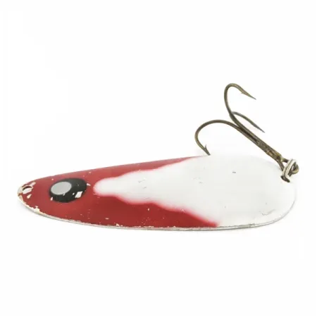 Lindy Gator, 45g, rosso/bianco/nickel, Cucchiaino Ondulante #24009