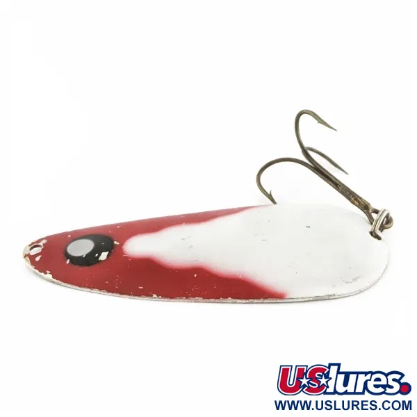 Lindy Gator, 45g, rosso/bianco/nickel, Cucchiaino Ondulante #24009