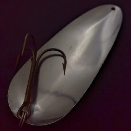 Lindy Gator, 45g, rosso/bianco/nickel, Cucchiaino Ondulante #24009