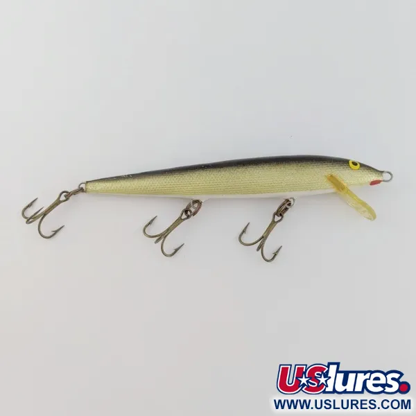 Rapala Original Floater F11, 11cm 6g Oro (G), Minnow Galleggiante #24011