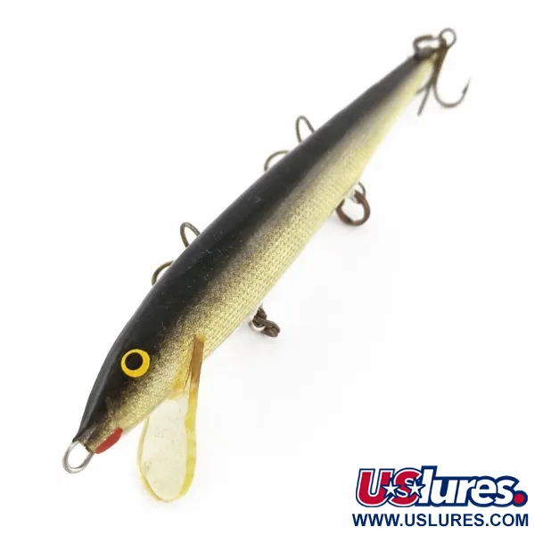 Rapala Original Floater F11, 11cm 6g Oro (G), Minnow Galleggiante #24011