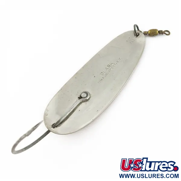 Clark Specialty Corp Hammondsport NY, Argento, 17g, Cucchiaino Ondulante #24019