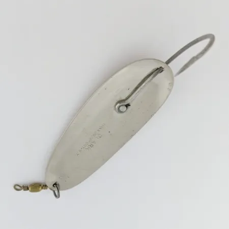 Clark Specialty Corp Hammondsport NY, Argento, 17g, Cucchiaino Ondulante #24019