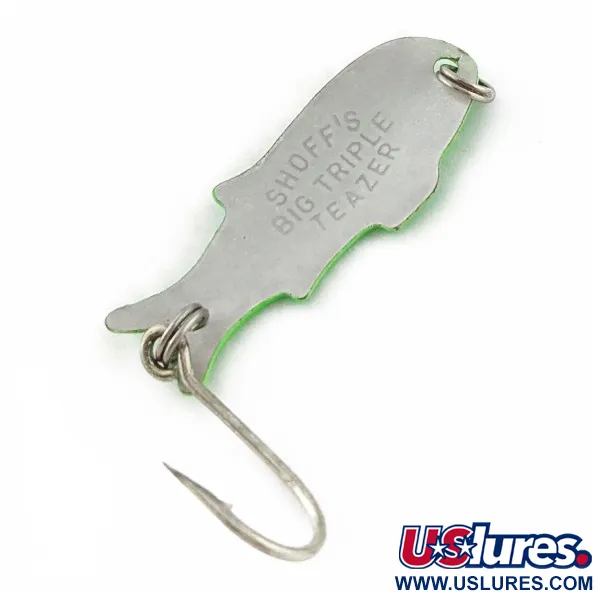 Shoff's Big Triple Teazer, 2g Verde, Ondulante #24024