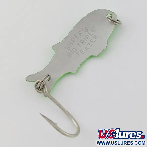 Shoff's Big Triple Teazer, 2g Verde, Ondulante #24024