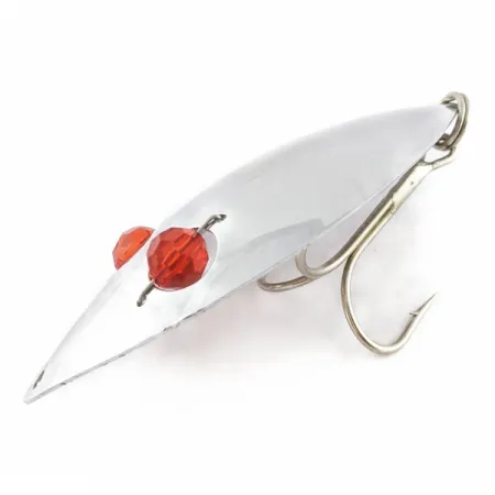 Herter's Glass Eye Spoon, 60g nichel/occhi rossi, ondulante vintage #24036