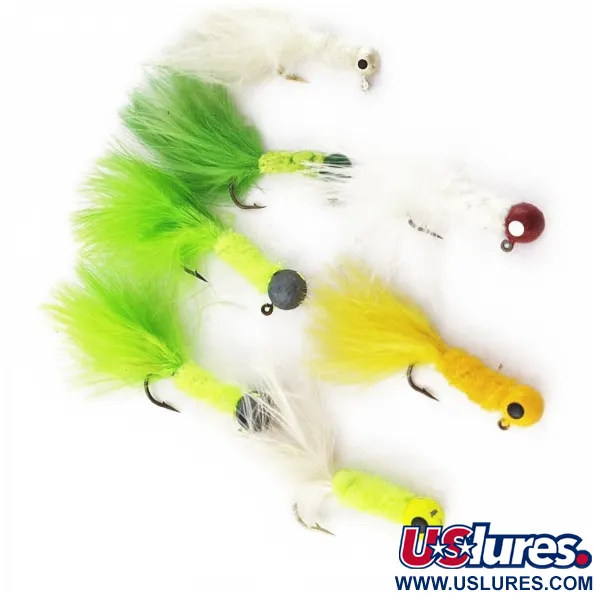 Creme Jigs, 7 pezzi, 1/16oz (2g), Mini Jigs #24037