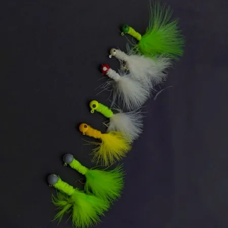 Creme Jigs, 7 pezzi, 1/16oz (2g), Mini Jigs #24037