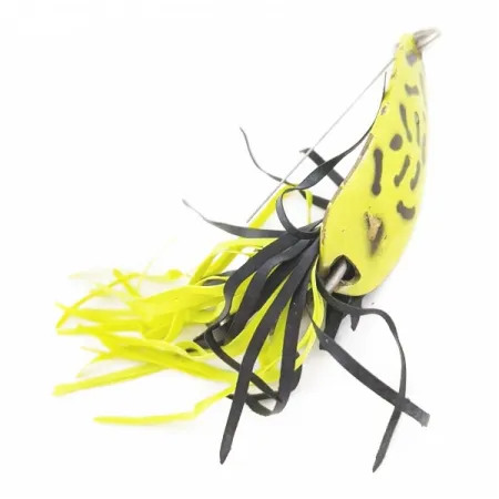 Strike King Timber King, 14g yellow frog, spoon antialga #24039