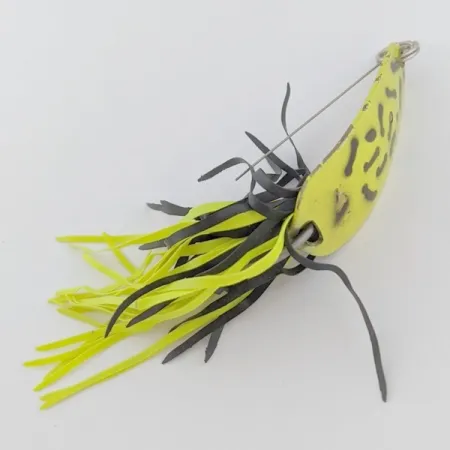 Strike King Timber King, 14g yellow frog, spoon antialga #24039