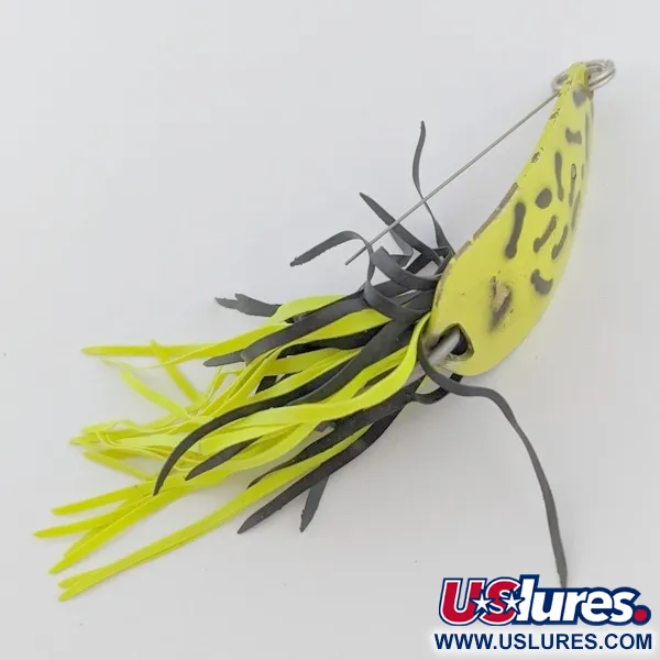 Strike King Timber King, 14g yellow frog, spoon antialga #24039