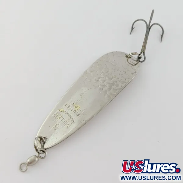 Miller Flutter Spin 3, Argento, 14g, Ondulante #24041