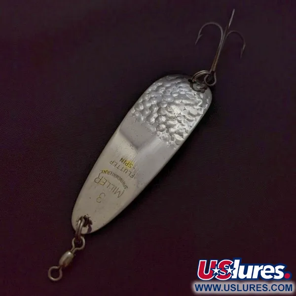 Miller Flutter Spin 3, Argento, 14g, Ondulante #24041