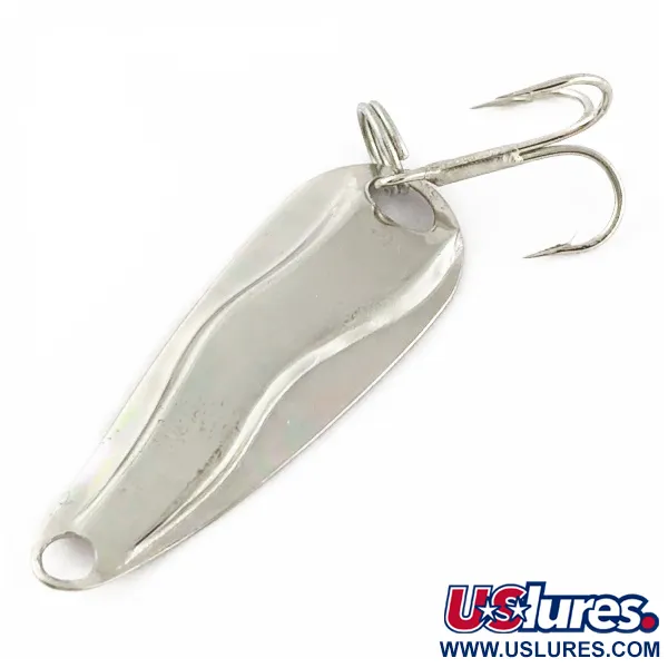 Luhr Jensen Hot Shot W, 1,3g, Nickel, Cucchiaino Ondulante #24061