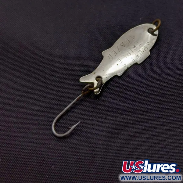 Shoff's Triple Teazer, 3.5g Rosso / Bianco, Cucchiaino ondulante #24069