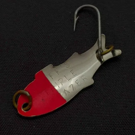 Shoff's Triple Teazer, Rosso / Nichel, 1/32oz, Ondulante #24071