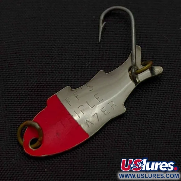 Shoff's Triple Teazer, Rosso / Nichel, 1/32oz, Ondulante #24071