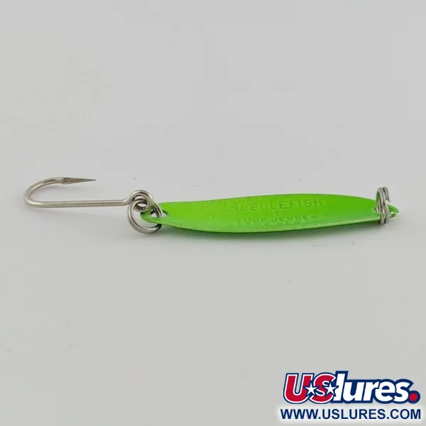 Luhr Jensen Needlefish 1, Verde 2g, Cucchiaino Ondulante #24078