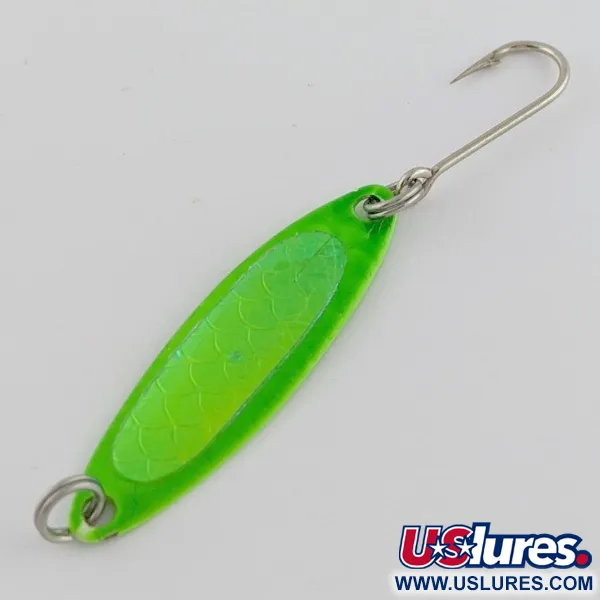 Luhr Jensen Needlefish 1, Verde 2g, Cucchiaino Ondulante #24078