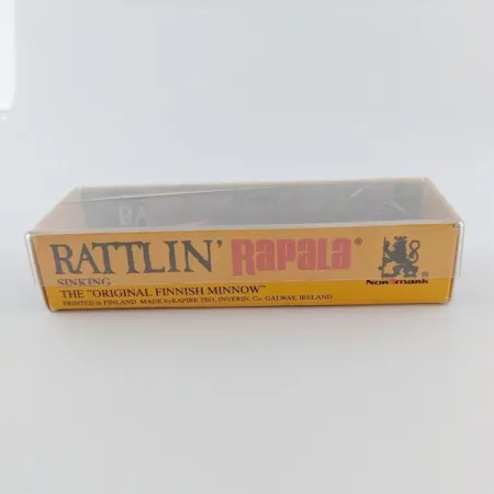 Rapala Rattl'n RAP 07 Valvoline, 16g, Rosso e Blu, Esca Lipless #24079