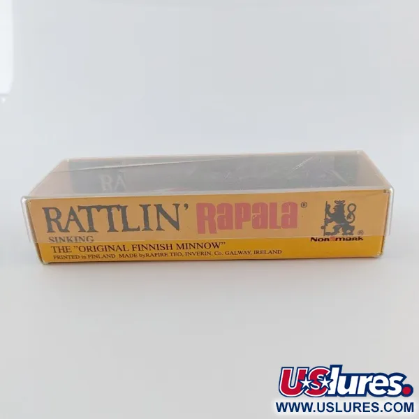 Rapala Rattl'n RAP 07 Valvoline, 16g, Rosso e Blu, Esca Lipless #24079