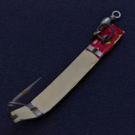 South Bend Trix-Oreno, Bianco/Rosso, 2g, Esca da Mosca #24087